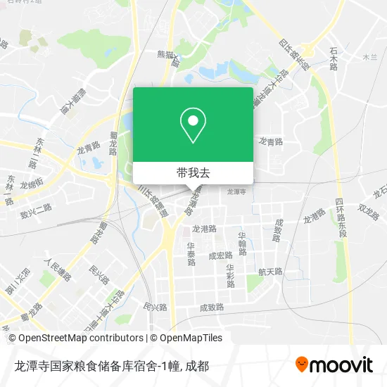 龙潭寺国家粮食储备库宿舍-1幢地图