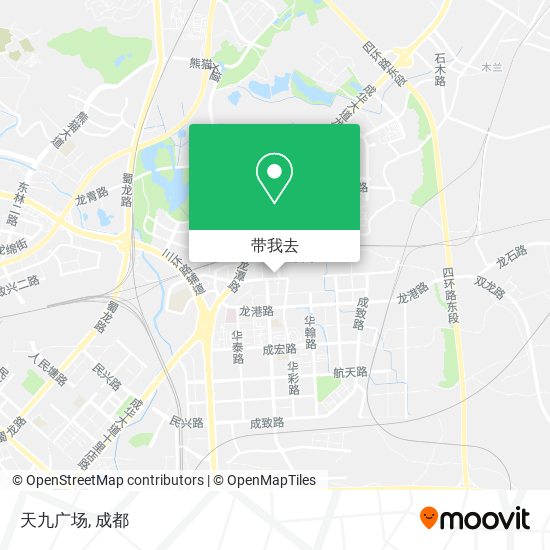 天九广场地图