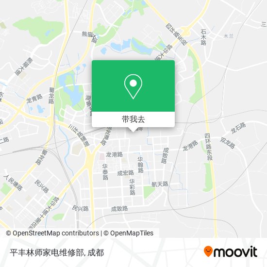 平丰林师家电维修部地图