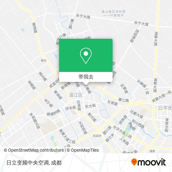 日立变频中央空调地图