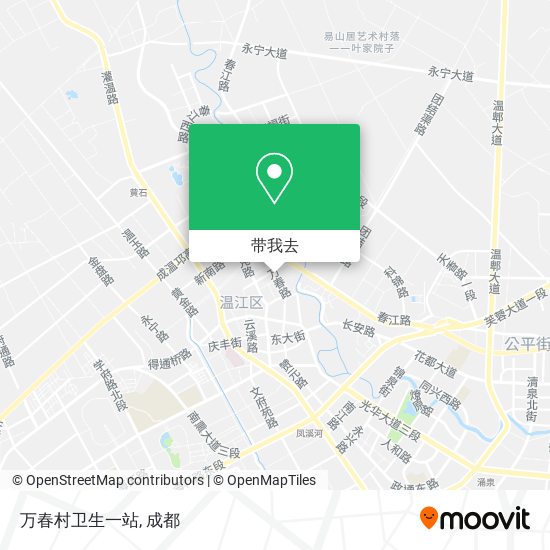 万春村卫生一站地图