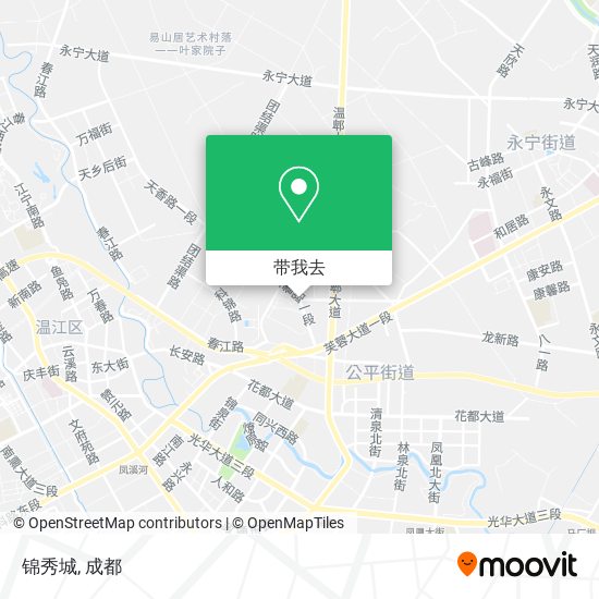 锦秀城地图