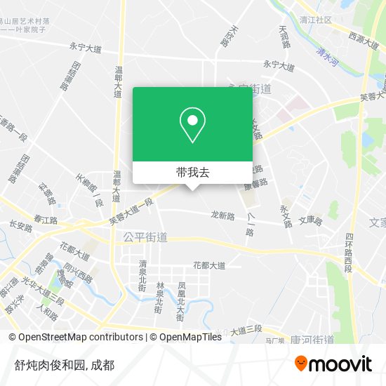 舒炖肉俊和园地图