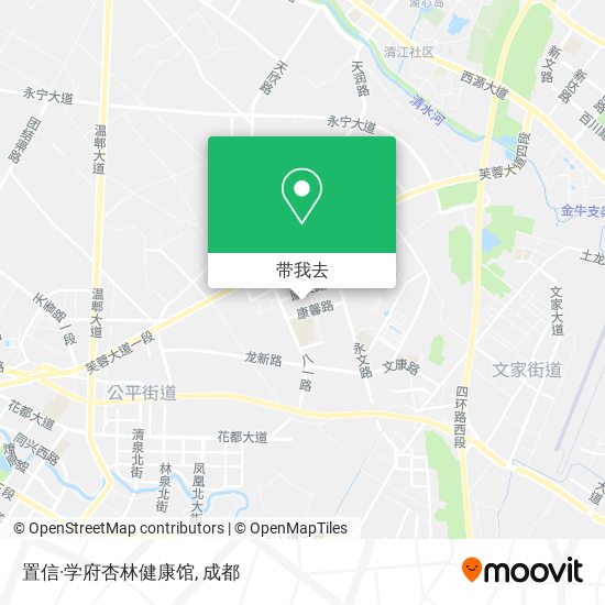 置信·学府杏林健康馆地图