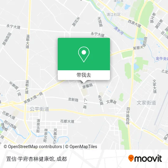 置信·学府杏林健康馆地图