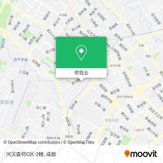 河滨森邻C区-2幢地图