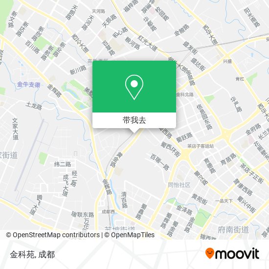 金科苑地图