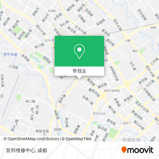 首邦维修中心地图