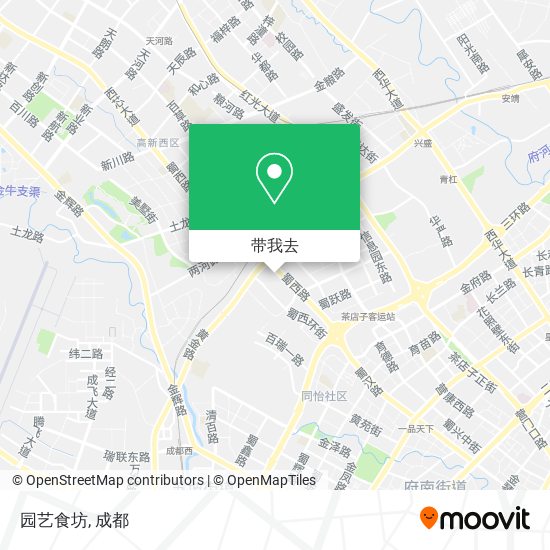 园艺食坊地图