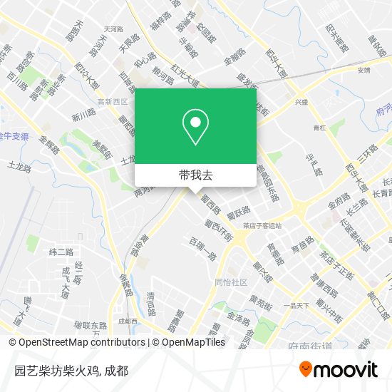 园艺柴坊柴火鸡地图