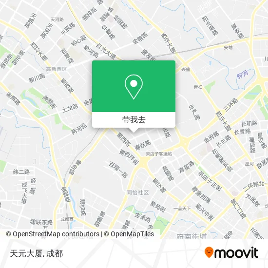 天元大厦地图