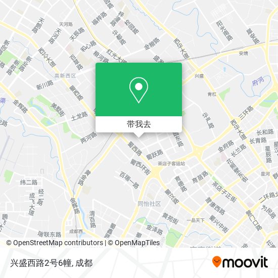 兴盛西路2号6幢地图