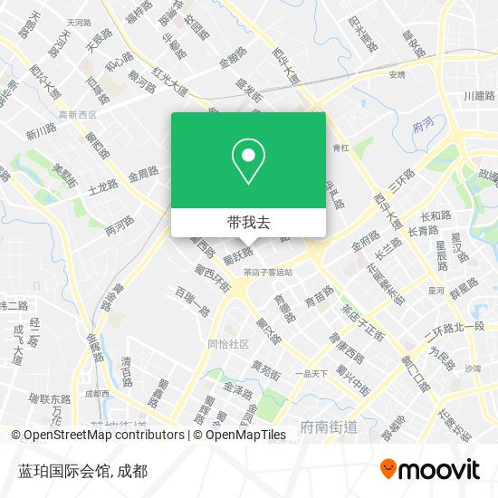 蓝珀国际会馆地图