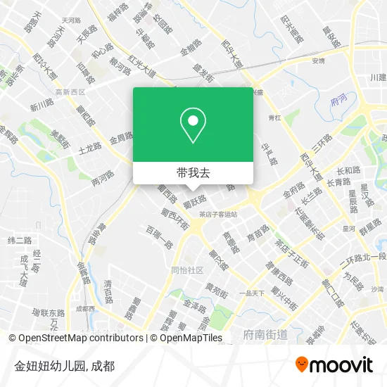 金妞妞幼儿园地图