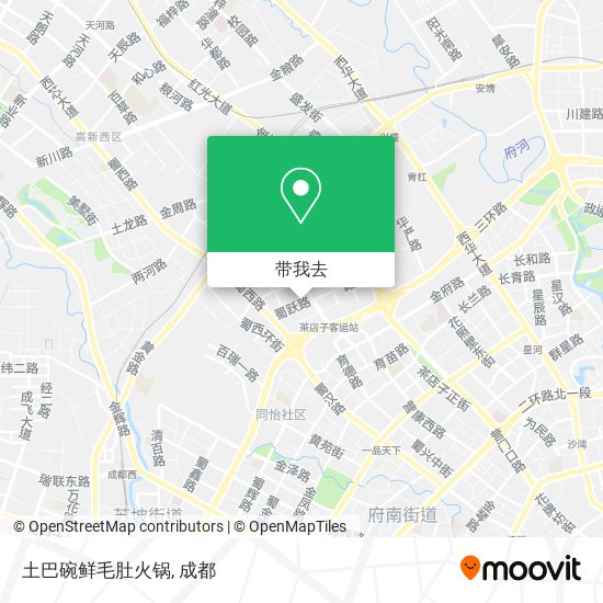土巴碗鲜毛肚火锅地图