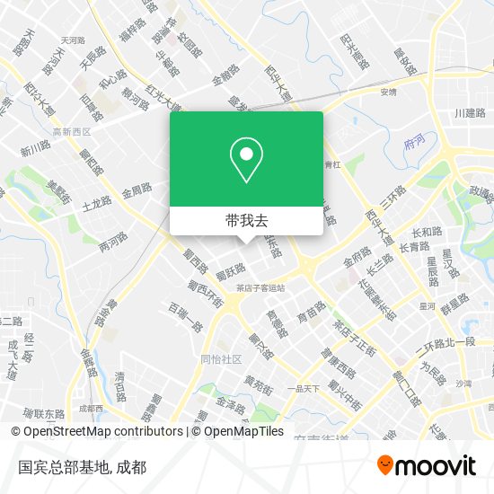 国宾总部基地地图