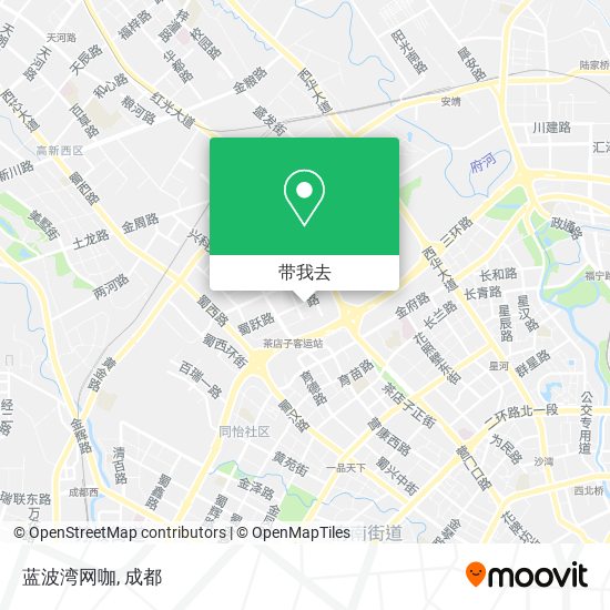 蓝波湾网咖地图