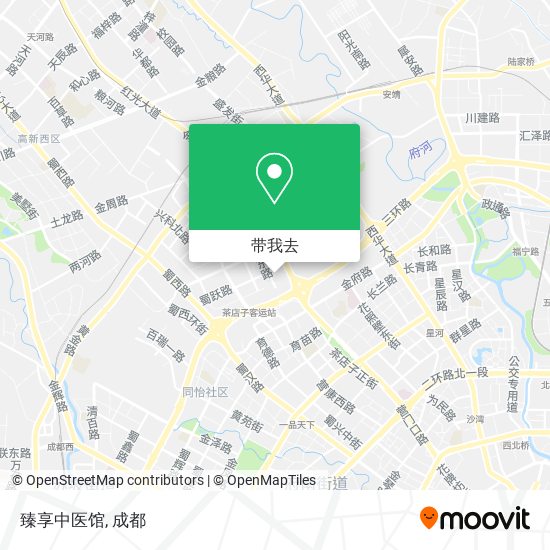 臻享中医馆地图