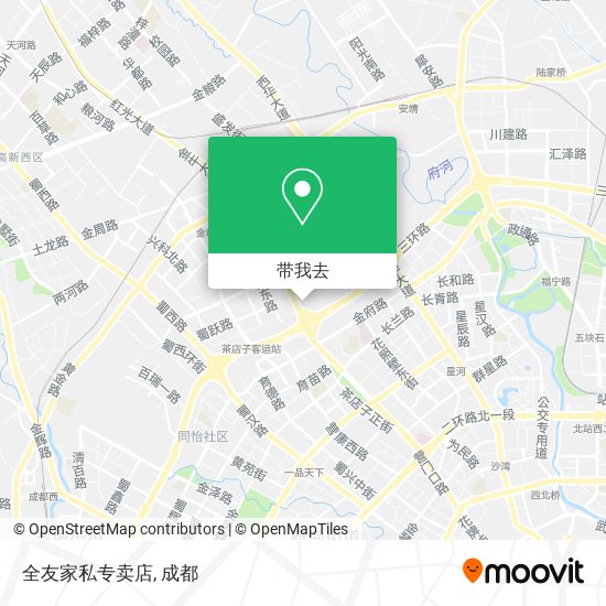 全友家私专卖店地图