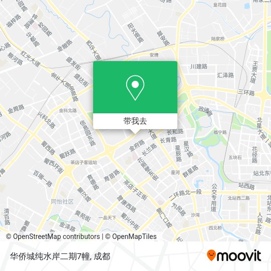 华侨城纯水岸二期7幢地图