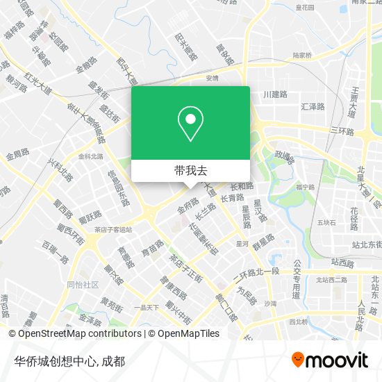 华侨城创想中心地图