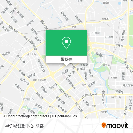 华侨城创想中心地图
