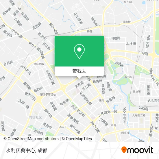 永利庆典中心地图