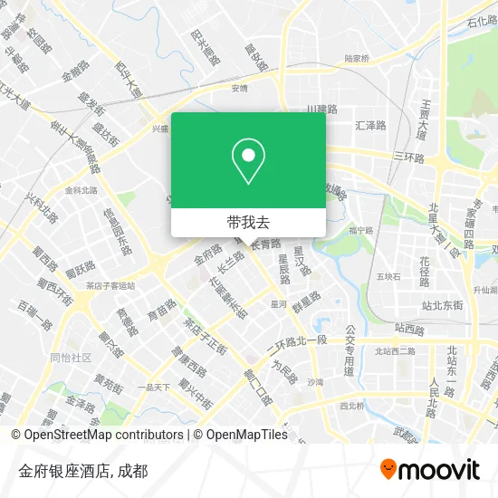 金府银座酒店地图