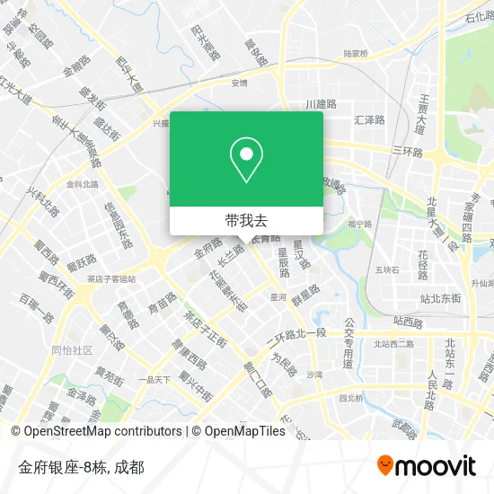 金府银座-8栋地图