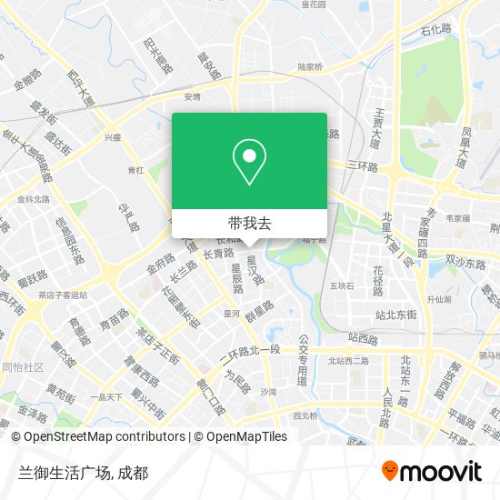 兰御生活广场地图