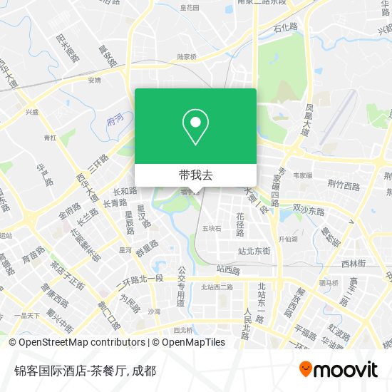 锦客国际酒店-茶餐厅地图