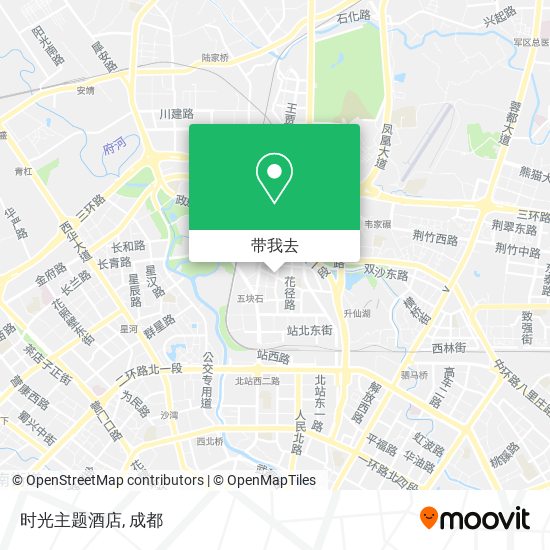 时光主题酒店地图
