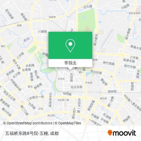 五福桥东路8号院-五幢地图
