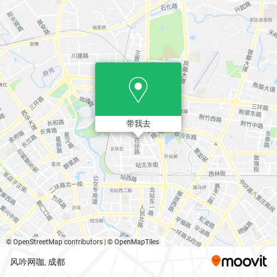 风吟网咖地图