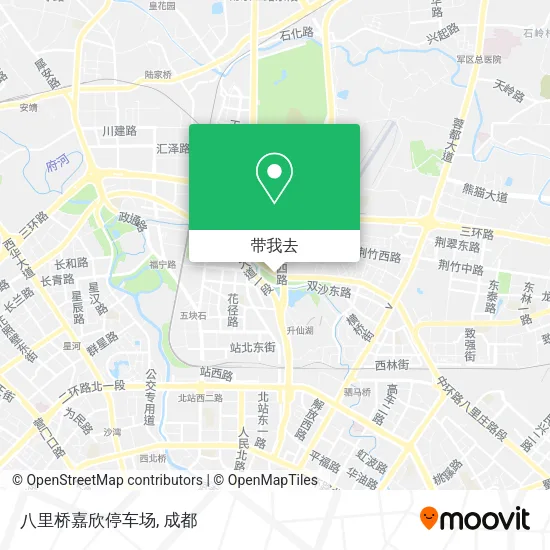 八里桥嘉欣停车场地图