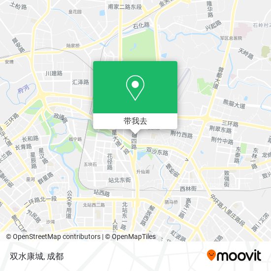 双水康城地图