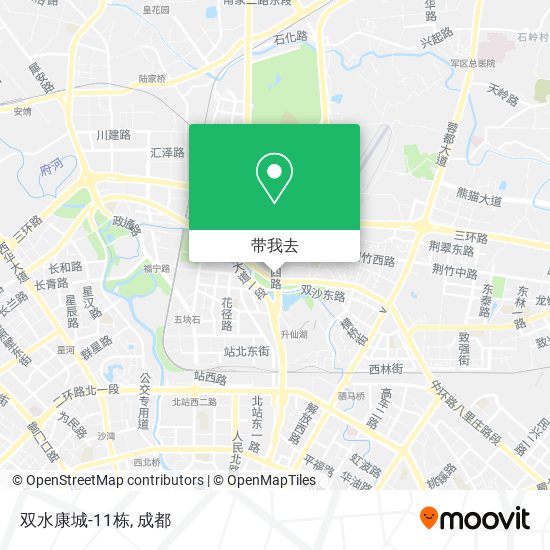双水康城-11栋地图