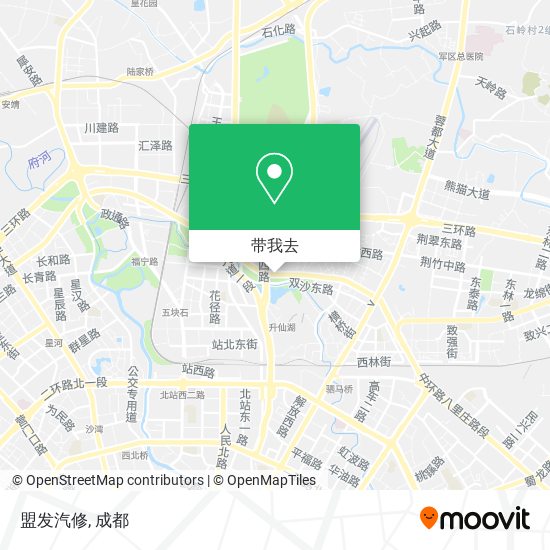 盟发汽修地图