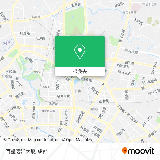 百盛远洋大厦地图