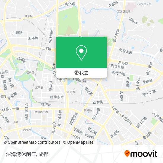 深海湾休闲庄地图