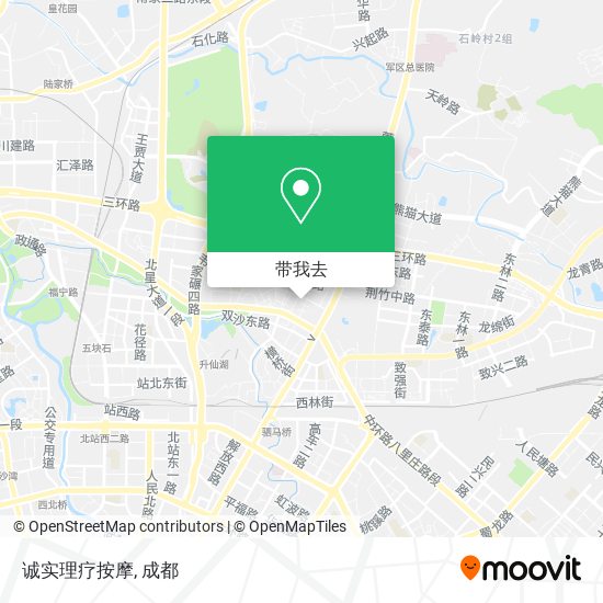 诚实理疗按摩地图