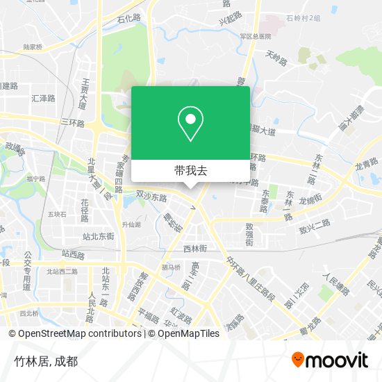 竹林居地图