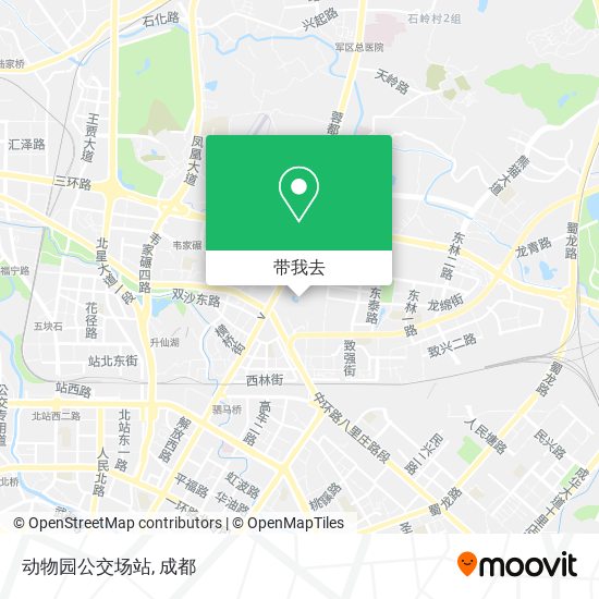 动物园公交场站地图