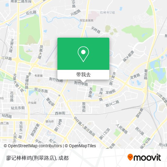 廖记棒棒鸡(荆翠路店)地图