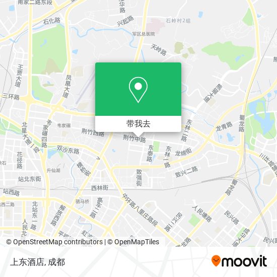 上东酒店地图