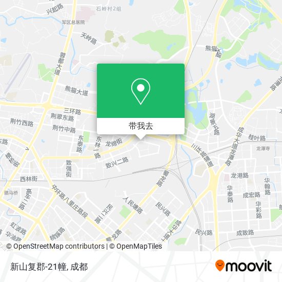 新山复郡-21幢地图