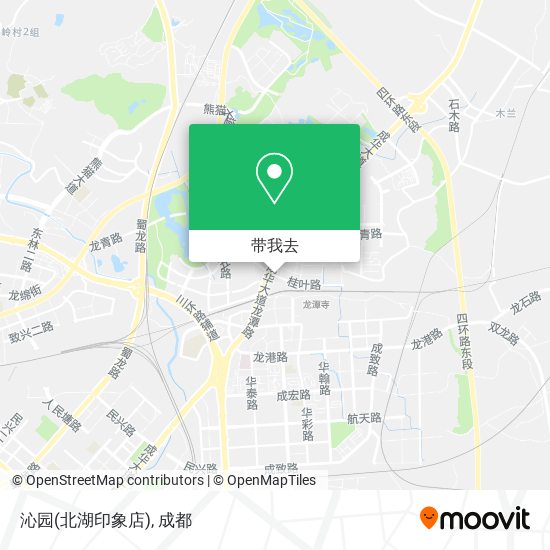 沁园(北湖印象店)地图