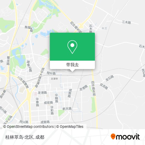 桂林萃岛-北区地图