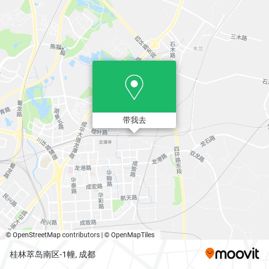 桂林萃岛南区-1幢地图