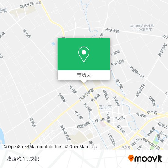 城西汽车地图